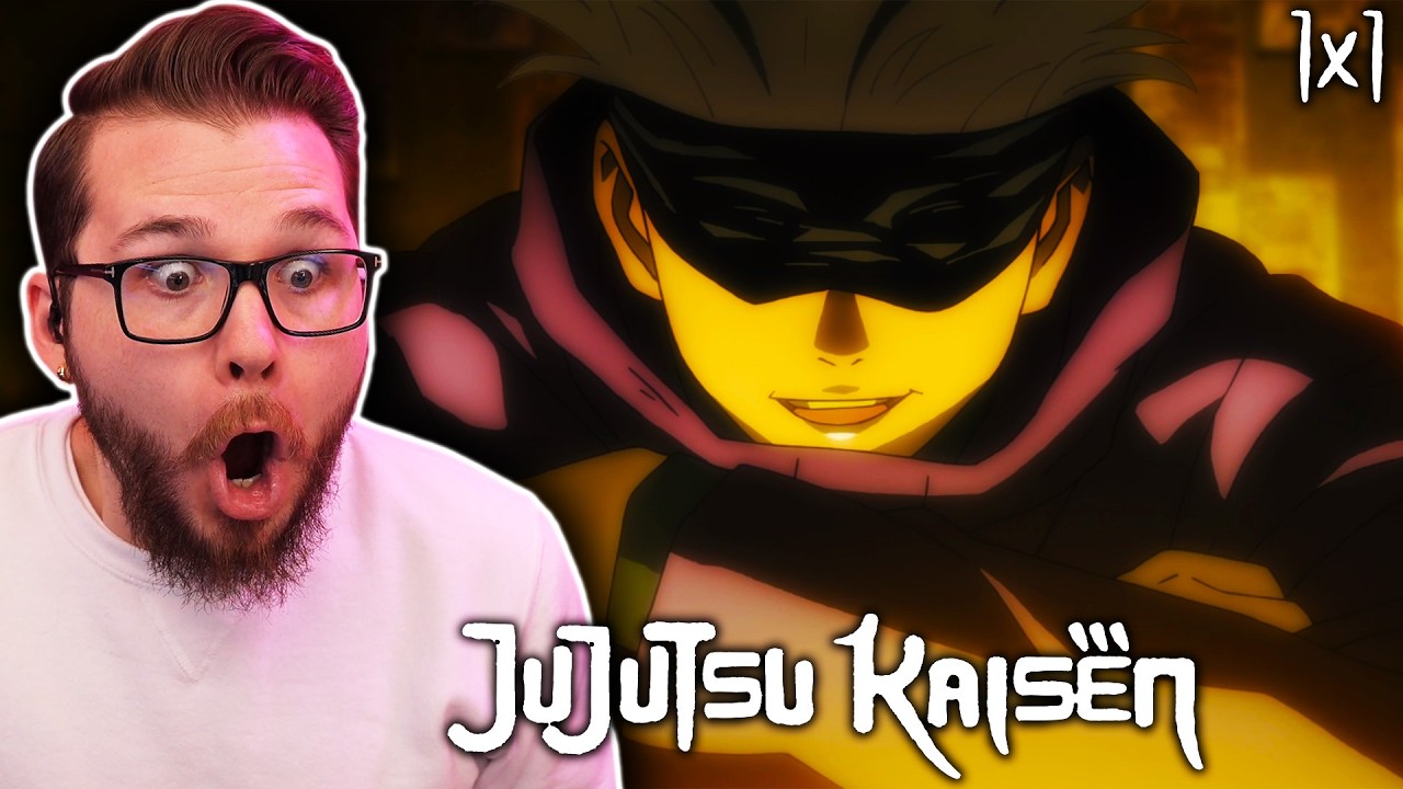 MY FIRST REACTION TO JUJUTSU KAISEN!