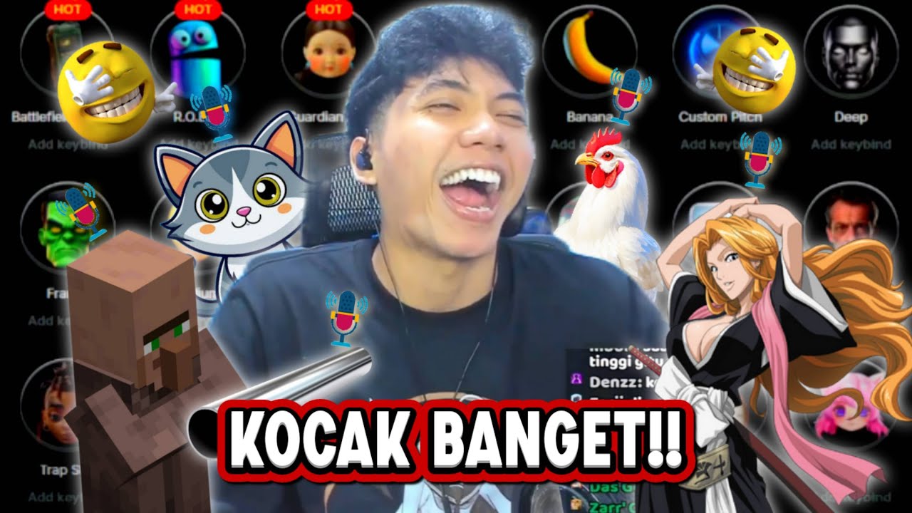 Bang Ino Nyobain Voice Changer Yang Bikin Nostalgia Jaman Gaul Malah Bikin Ngakak - Wielino Clip