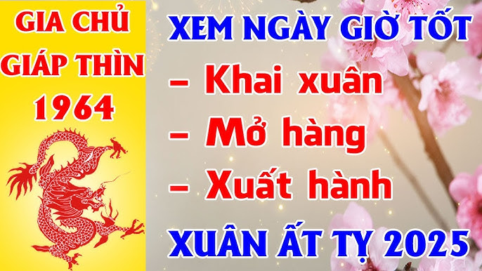 Xem Ngày Xuất Hành Tuổi Giáp Thìn Nữ Năm 2019: Lựa Chọn Ngày Tốt, Thịnh Vượng