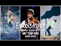 Eurovision Song Contest | My Top 100 Songs | 2009-2023