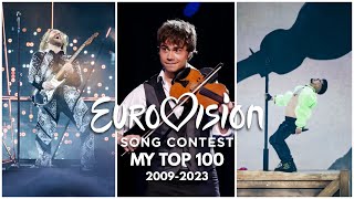 Eurovision Song Contest | My Top 100 Songs | 2009-2023