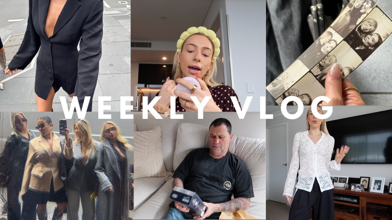 WEEKLY VLOG: jhm Melbourne trip, cmc tickets & USA clothing haul