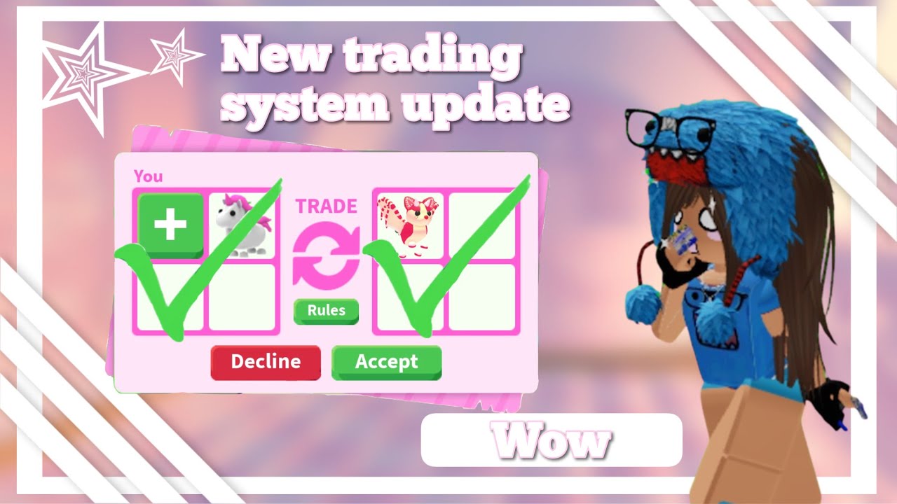 NEW TRADING CHAT UPDATE IN ADOPT ME|| S1MPLYLIV