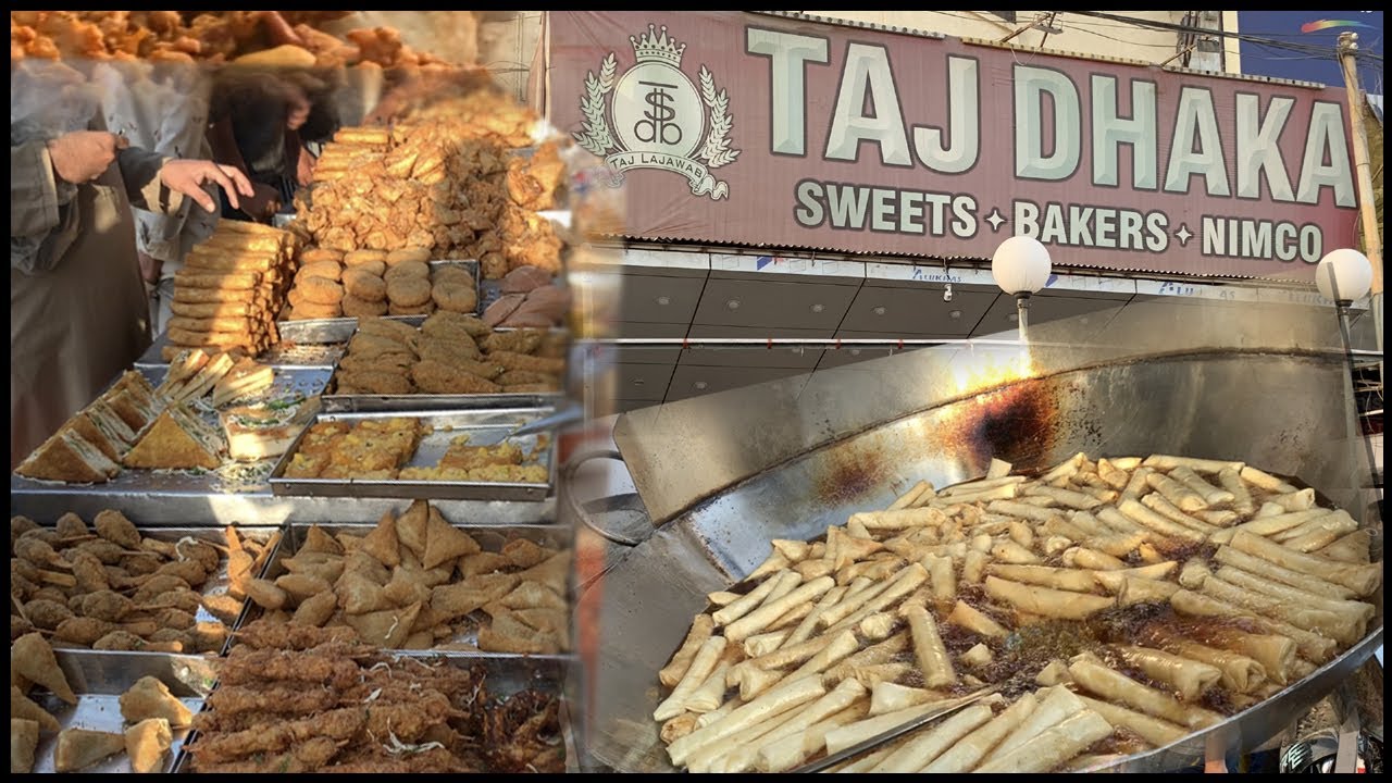 Taj Dhaka Snacks | Ramadan Special | Ramzan ki Aftari | Karachiwalay ...
