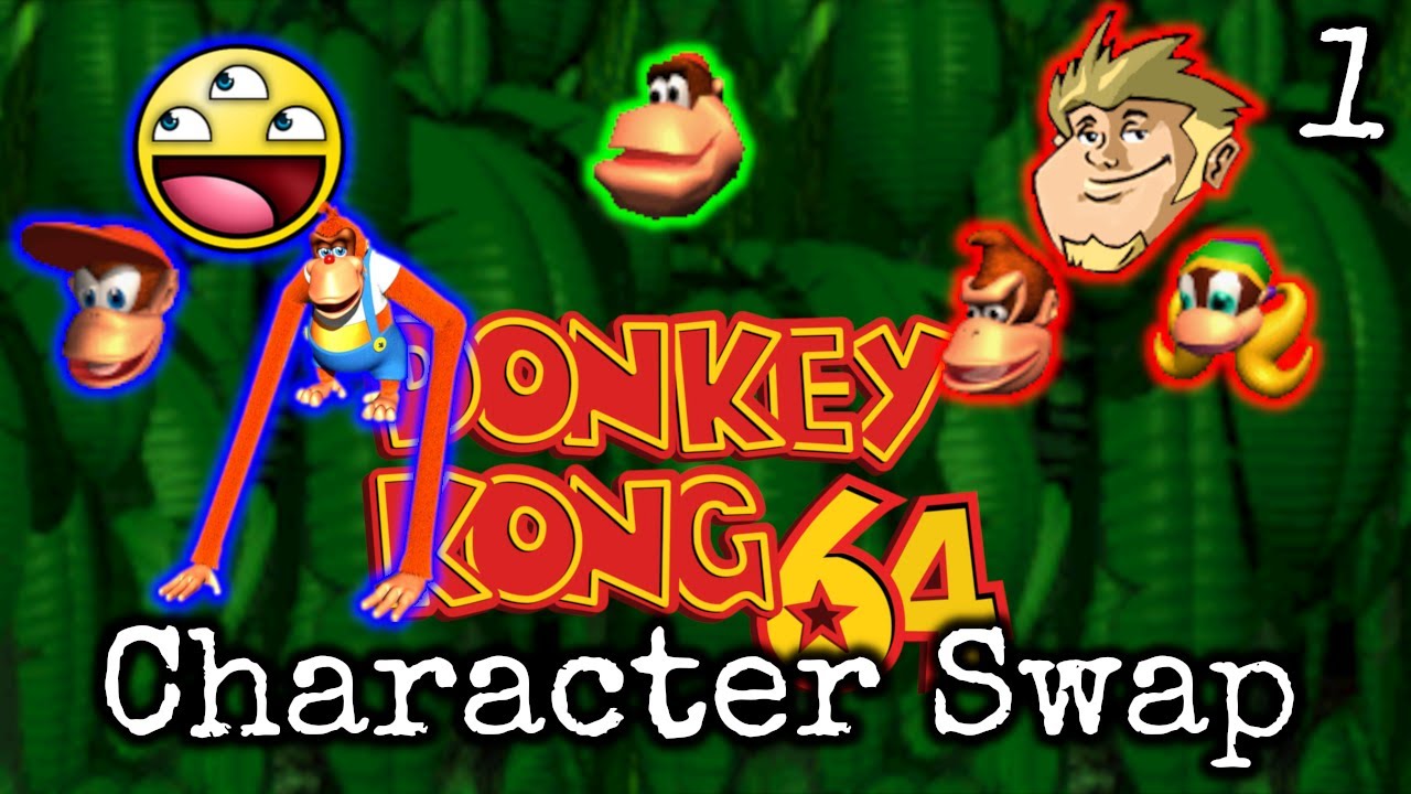 donkey kong 64 characters