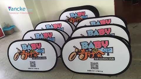 pop up banner oval pop up banners horizontal pop up banner a frame sideline banner