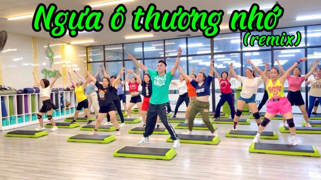 Ngựa Ô Thương Nhớ (remix) | Lớp học Steptok sôi động cùng Ry Fitness Channel 
