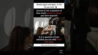 Success is not a question of power or money you have #success #motivation #money #shorts #ytshorts