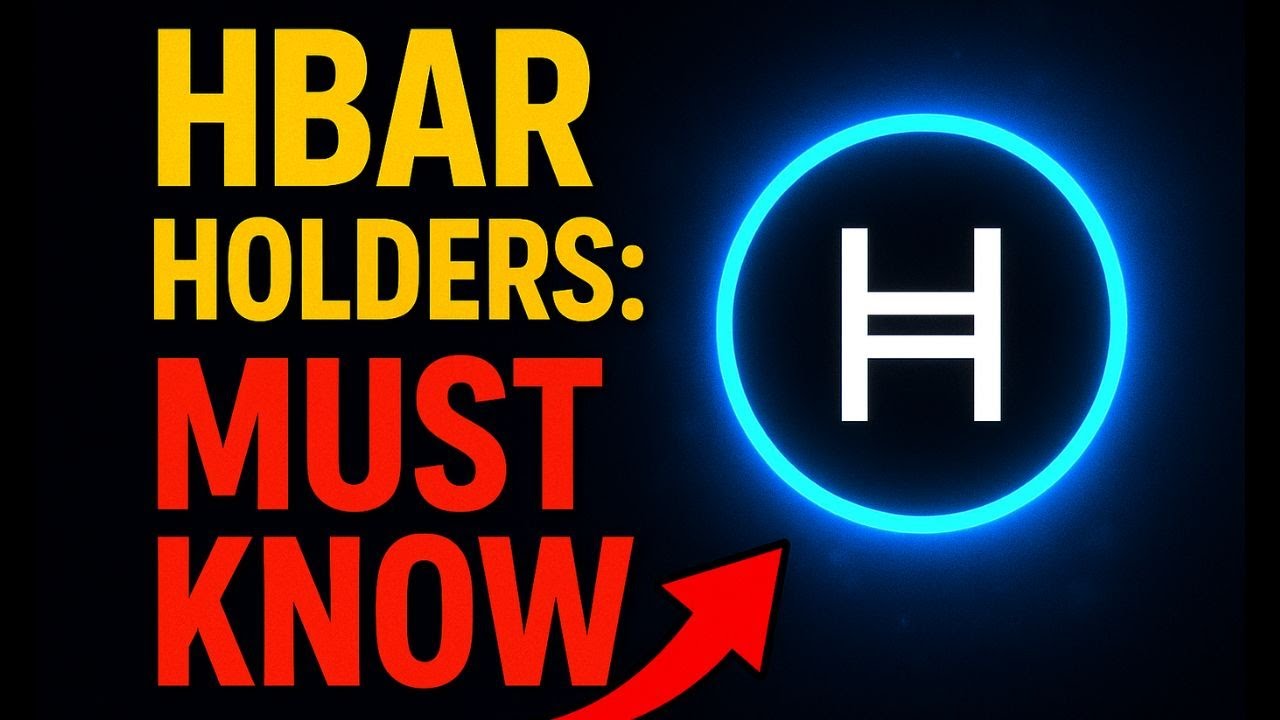 If You Hold HBAR You Must Know This | HBAR Isn’t a Hype Coin - YouTube
