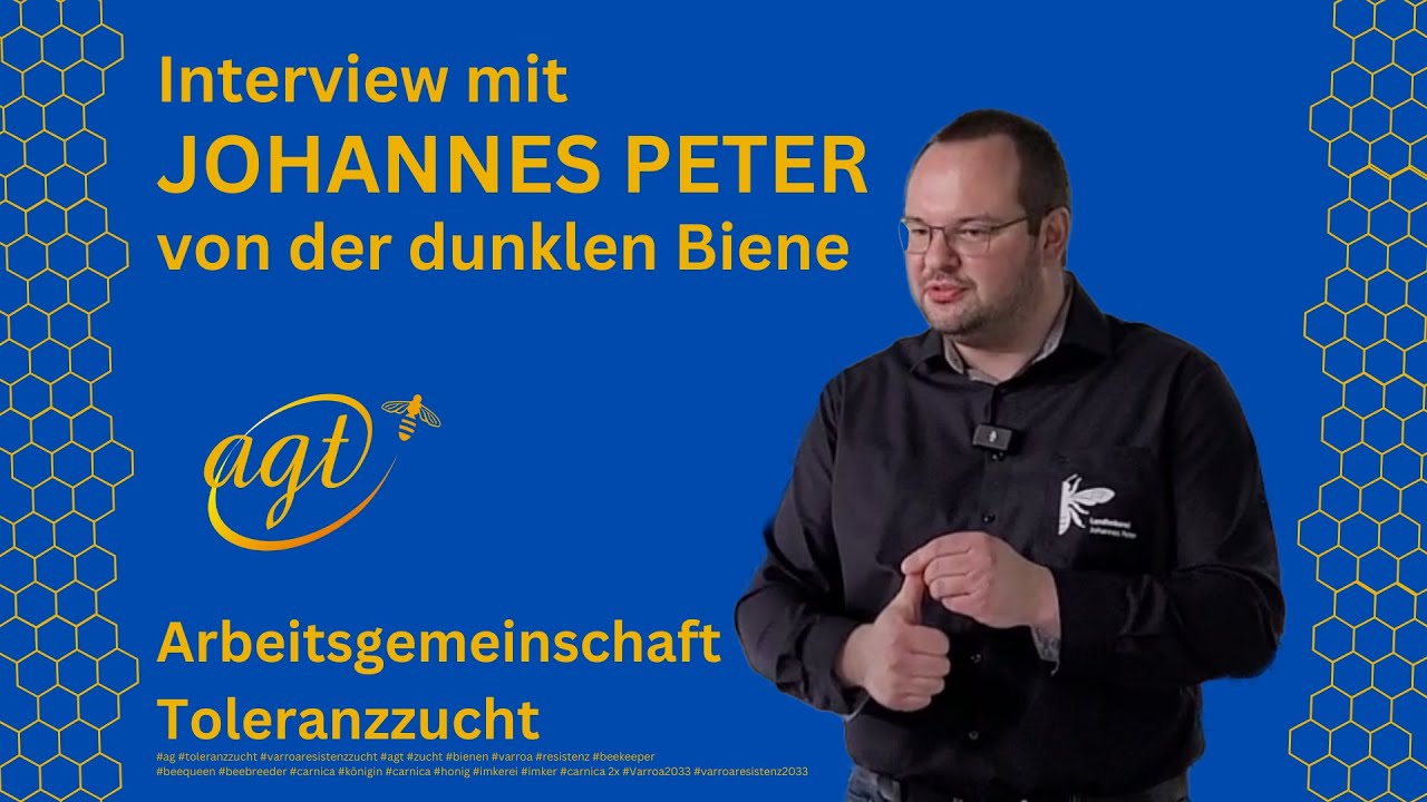 Interview mit Johannes Peter durch die AG Toleranzzucht - Thema Dunkle Biene