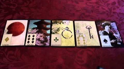 lenormand 5 card spread Paris Debono