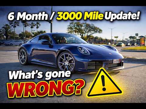 Porsche 911 Carrera T 992.2  6 month / 3000 Mile Update!  What's gone WRONG so far? Porsche Quality?
