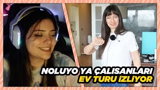 Nesrin - Noluyo Ya Çalışanları Ev Turu | Vlog İzliyor