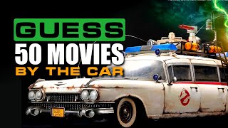 Guess 50 Iconic Movies by Legendary Cars / Challenge Yourself / Top Movies Quiz Show