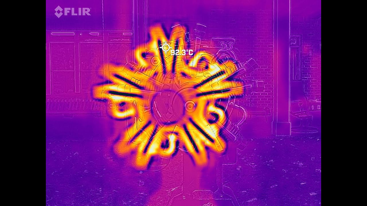 Vogelsang Aeroscale - Fiala FM250 R5 Valach radial model airplane engine startup, test run and heat