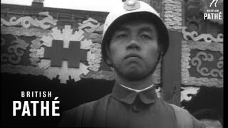 Kai Shek Reviews Forces In Formosa (1954)