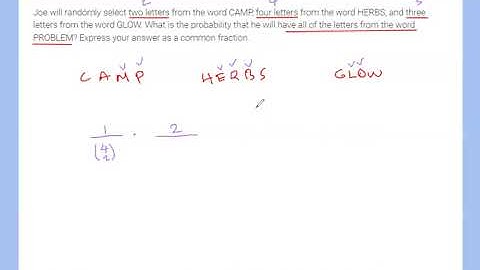 Mastering Advanced Probability: MATHCOUNTS National Target #6 Explained with Combinations