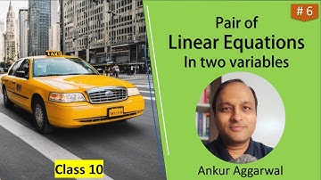 Linear Equation In Two Variables | Class 10 | Class 10 Maths Chapter 3 | #6 | Word Problems