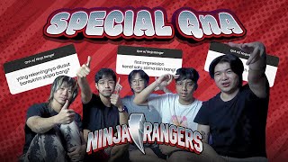 PERTAMA KALI DI BENTUKNYA NINJA RANGERS !! - QNA w/NINJA RANGERS