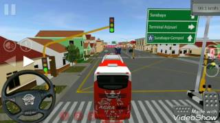 [BUSSID] AGRA Mas SHD Scania K360IB In Action