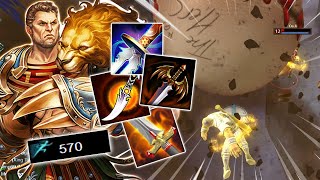 Smite: THIS HERCULES JUNGLE BUILD IS CRAZY FAST!