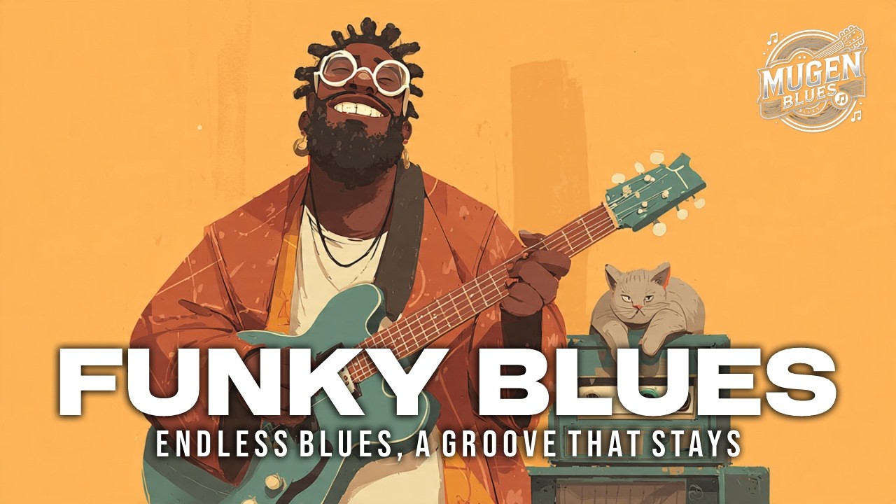 Light Funky Blues Jam 🎸 Bright Grooves for Chill & Relaxing
