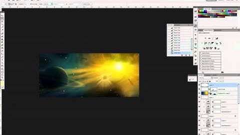 The Cosmos: Create a Supernova and a Ringed Planet in Photoshop (Part 10)