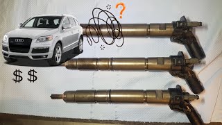 Audi VW 3.0 TDI Hissing Ticking Noise Injector Seals Leaking