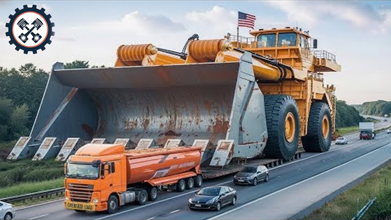 Экстремально опасные, быстрые и сложные операции по транспортировке крупногабаритной техники | Кр...