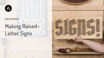 Session 127- English: Making Raised Letter Signs