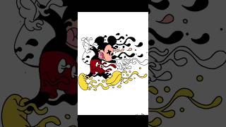 Drawing Mickey Mouse Using Procreate