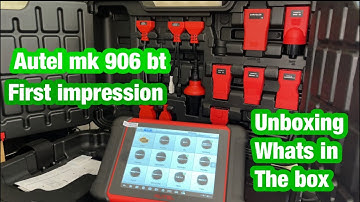 My first impression of the autel mk 906 bt 2022 version