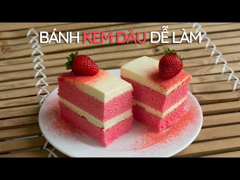 Video Hướng Dẫn Làm Bánh Sinh Nhật Dâu Tây | Chua Chua Ngọt... - youtube