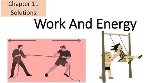 Work & energy - chap 11 - GENERAL SCIENCE - STD VI - Maharashtra Board - exercise solutions