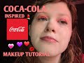 Coca Cola Inspired Makeup Tutorial | Coolasice Makeup