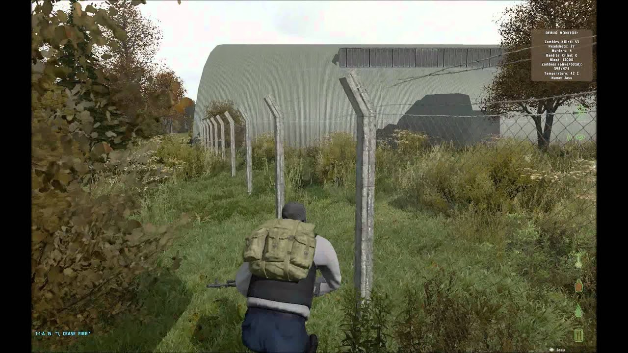 DayZ Balota airstrip + satchel charges