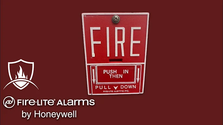 Fire-Lite BG-10 Pull Station Fire Alarm Test