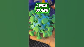 "SENSORY VIRUS" fidget toy 3D printed