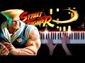 STREET FIGHTER - Legendary Theme (Guile&#39;s Theme) [Piano Cover / Version]