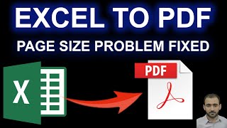 How To Convert Excel to PDF | Print excel file | Page size problem in excel | Guider Abdul Khaliq screenshot 3