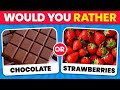 Would you rather junk food vs healthy food  quiz time