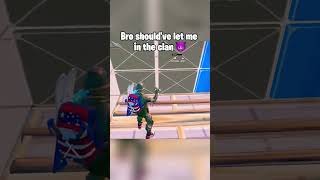 Bro Shouldve Let Me Join The Clan