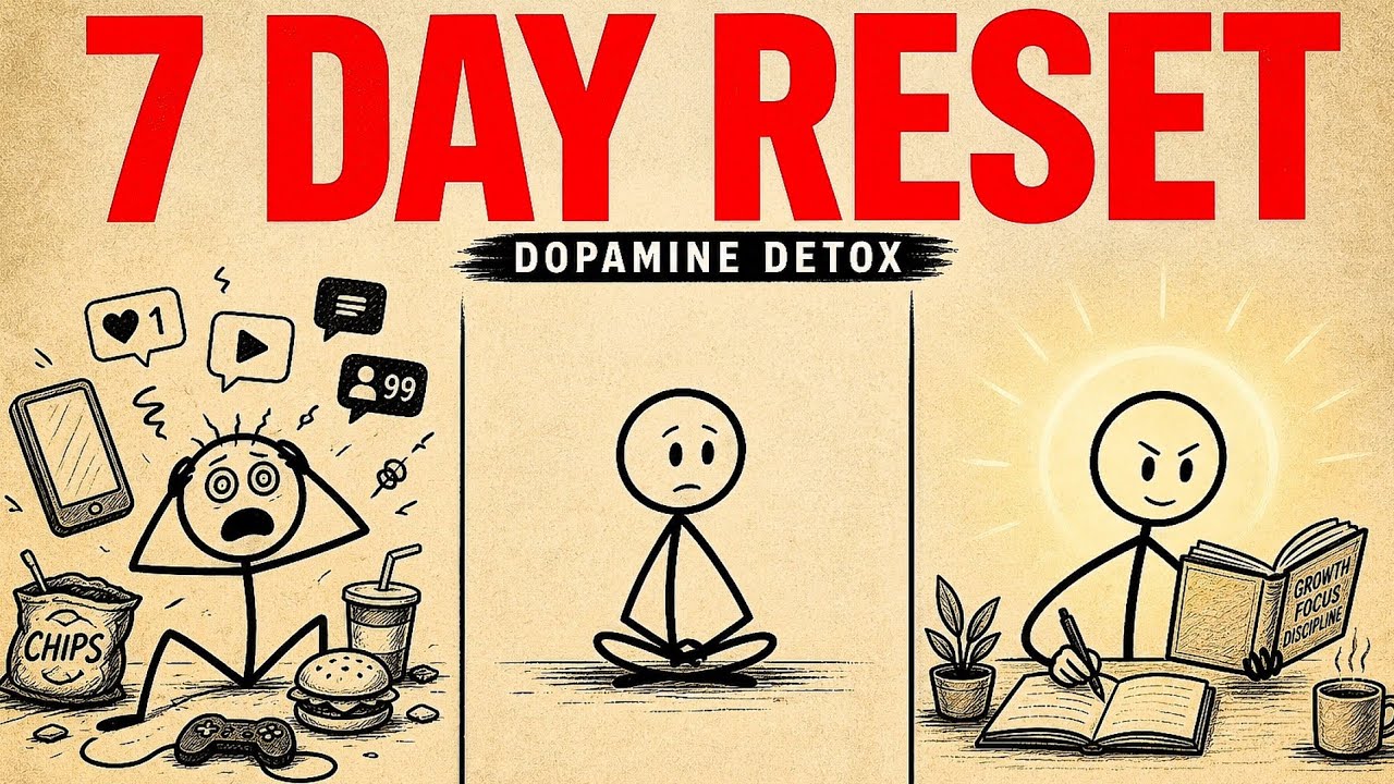 The Dopamine Detox That Rewired My Brain in 7 Days” - YouTube