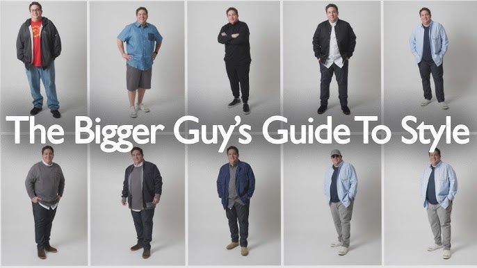 7 Large Man Style Secrets | Wardrobe Tips For Big & Tall Men | Dress Sharp  For Heavy Guys - Youtube
