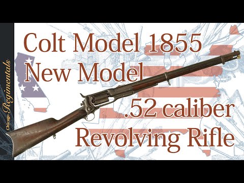 コルト M1855 New Model リボルビング・ライフル(登録証付き古式銃)