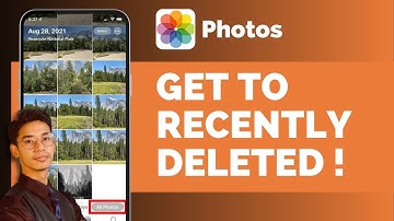 How To Go To Recently Deleted - Deleted Album On iPhone !