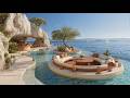 Instrumental Lounge Music for Relaxation | Luxury Coastal Retreat