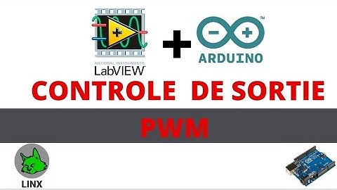 Variation de tension (PWM) en sortie de l