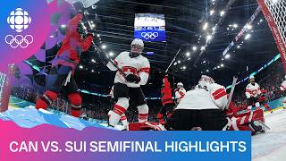 Canada vs. Switzerland women's Olympic hockey semifinal on Day 10 of Milano Cortina 2026