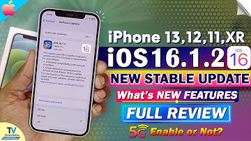iOS 16.1.2 New Update Released | iOS 16.1.2 New Features | iOS 16.1.2 Update iPhone 13, iPhone 12